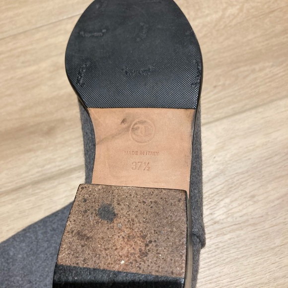 Chanel Interlocking CC Riding Boots - Picture 7 of 7